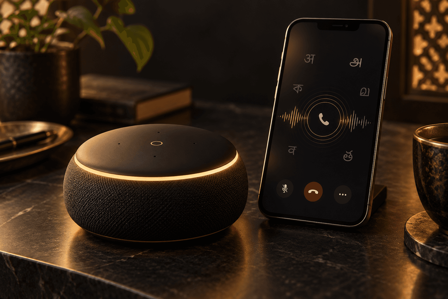 genRAG.AI Voice Visual Waveform