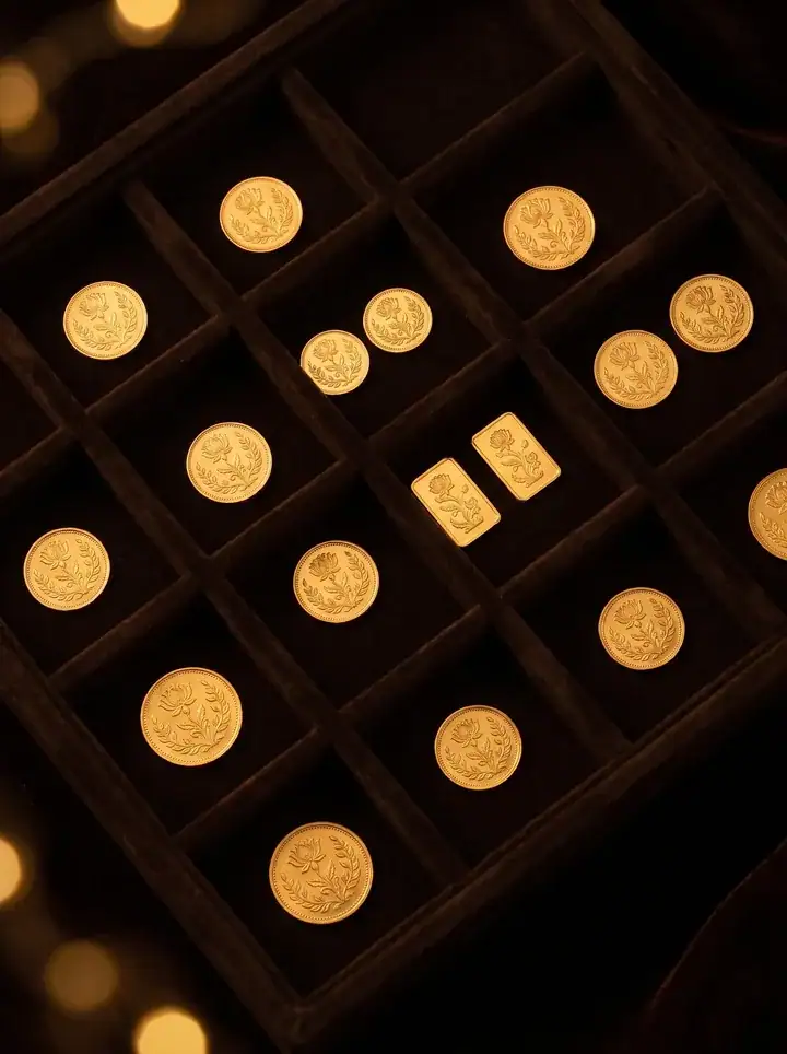 Lakshmi coins & bars