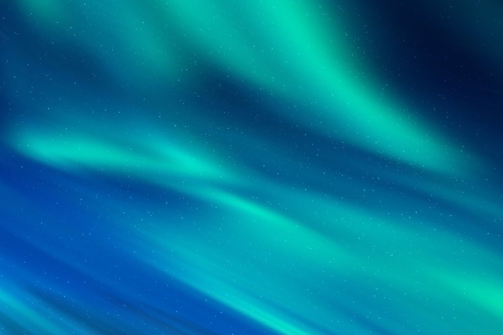Aurora Borealis Background
